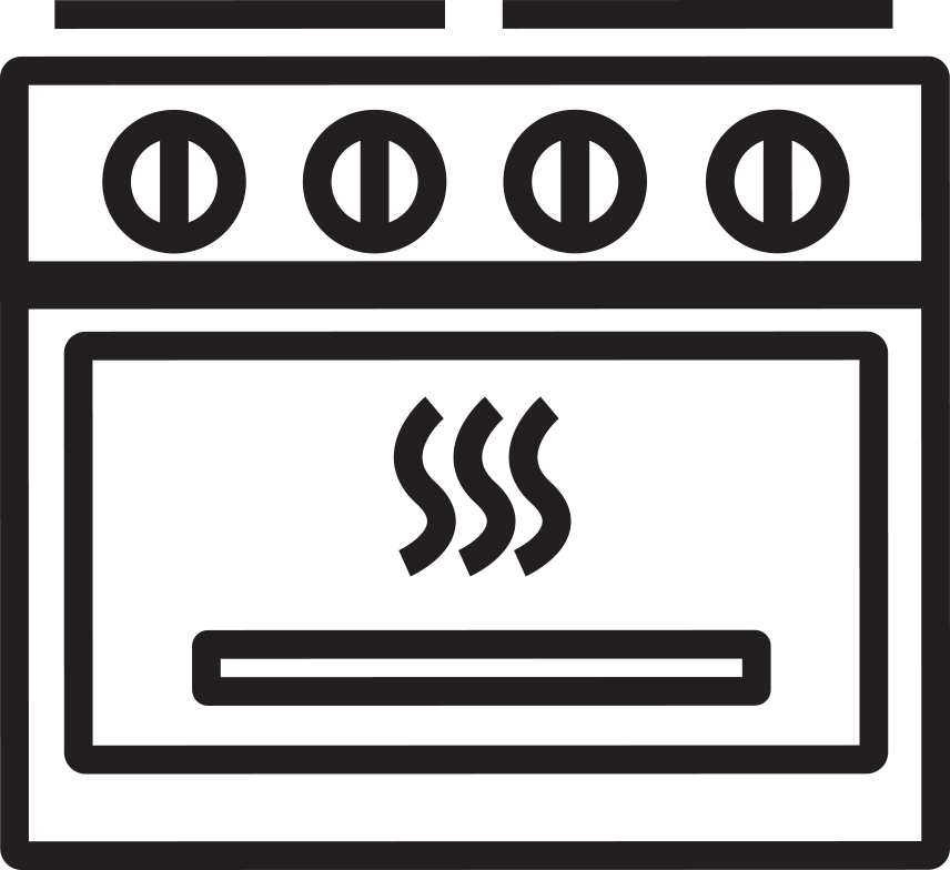 Stove and oven icon